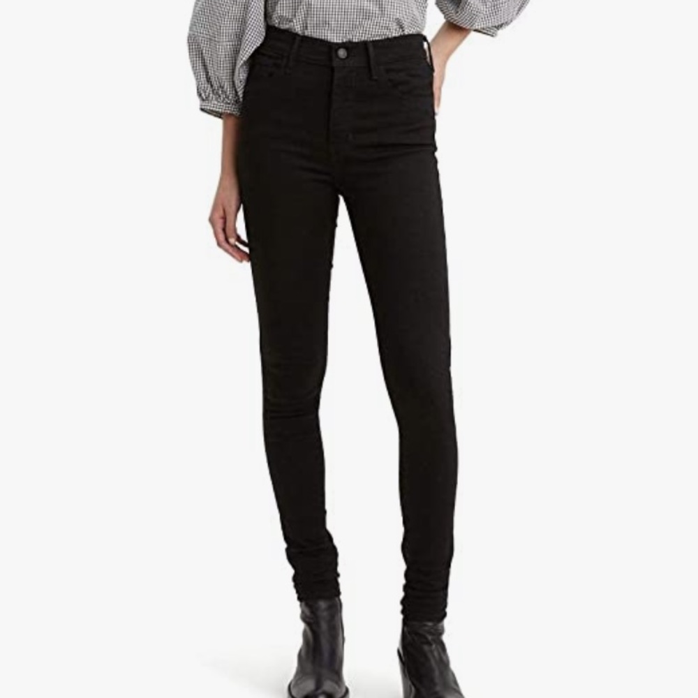 Levi’s 720 High Waist Black Jeans